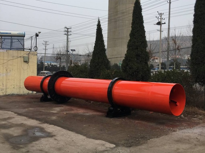 滾筒冷卻機實拍